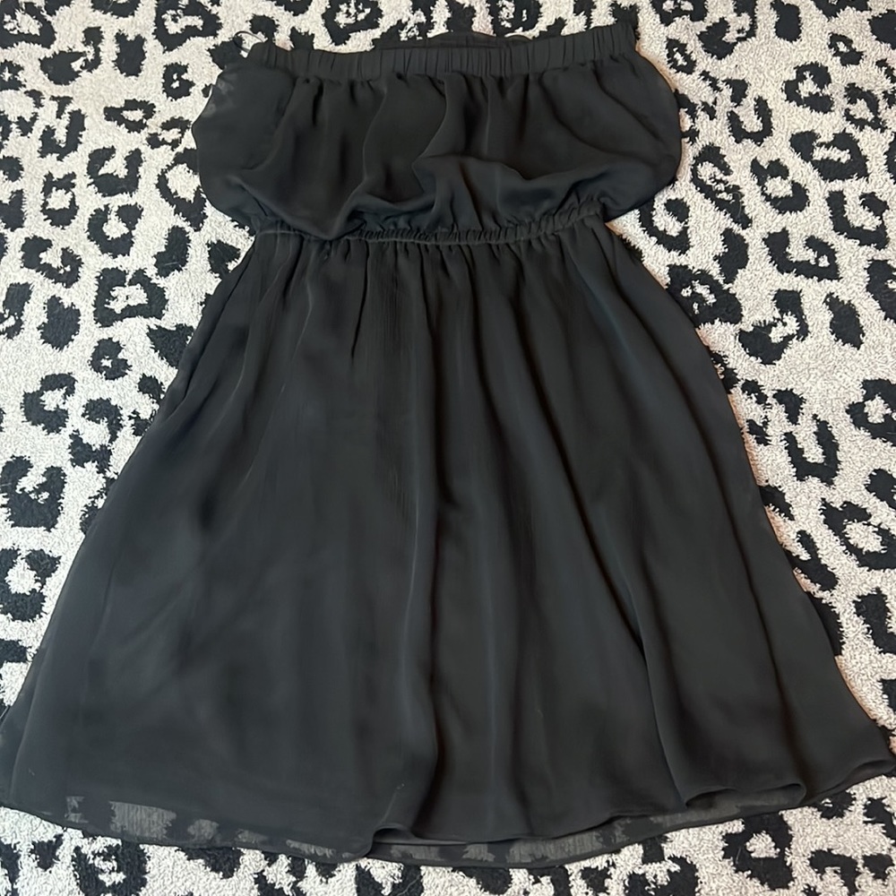 Express strapless dress